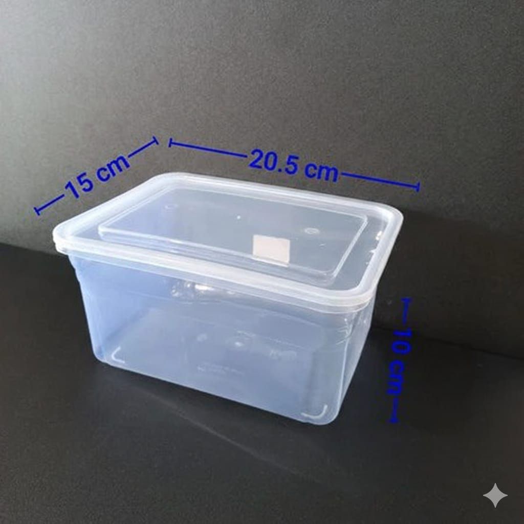 Kotak Makanan / Toples Plastik 2500ml