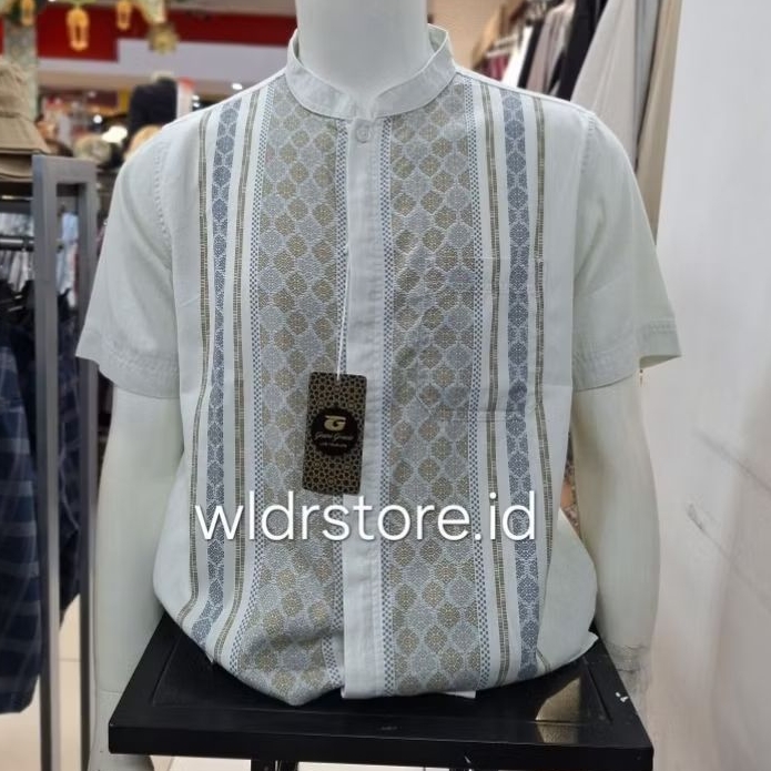 GIANI GRACIO baju koko pria premium terbaru lengan pendek regular 007