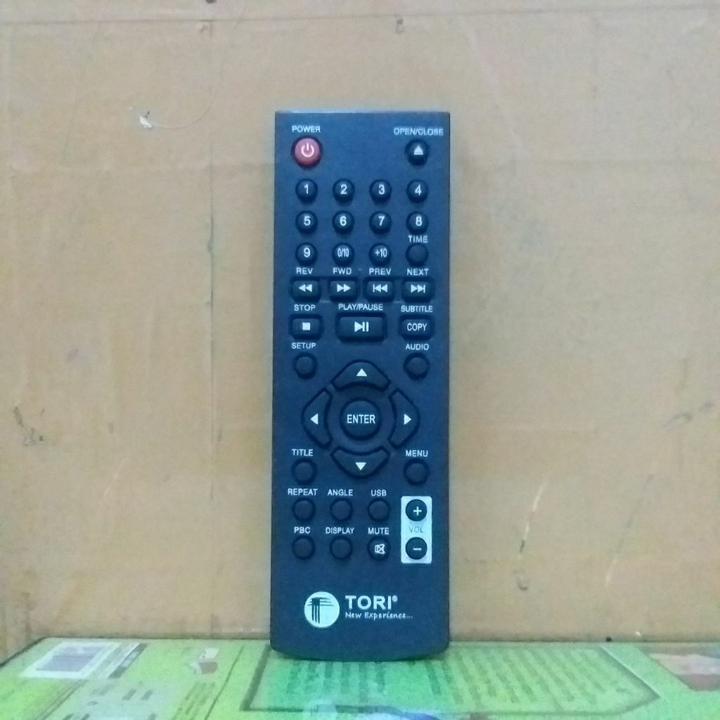 REMOTE TV DVD PLAYER TORI ORIGINAL