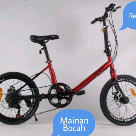 Sepeda Minivelo Minion BNB Vicky 20 Inch Sepeda Minion BNB Vicky 7 Speed