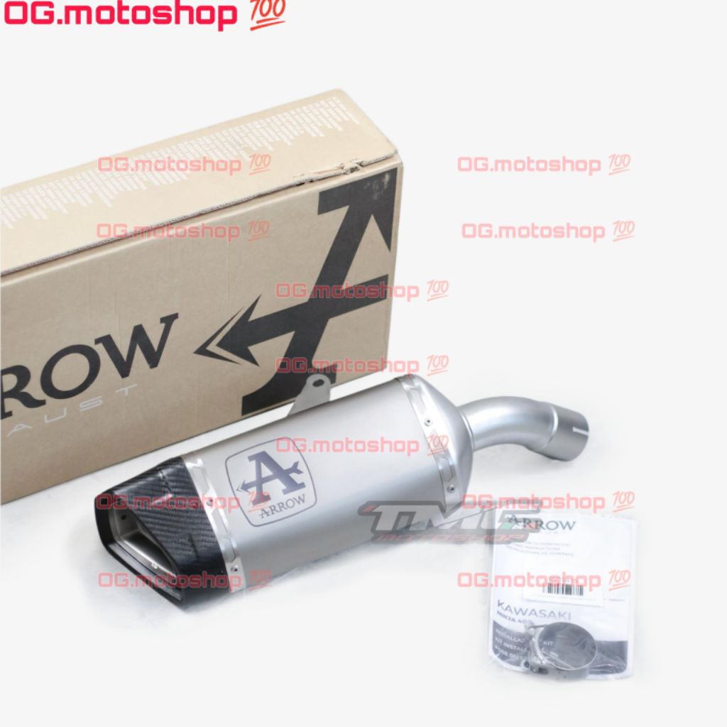 Knalpot slip on ZX25 ZX25R ZX25RR ZX4RR Arrow Pista