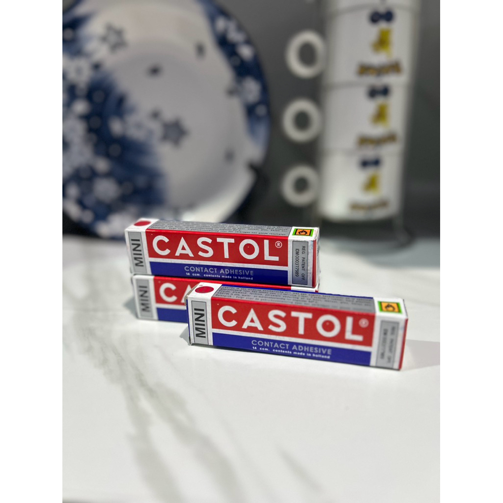 Lem castol / lem kuning / lem serbaguna / lem berbasis karet super kuat / original [ SATUAN ]
