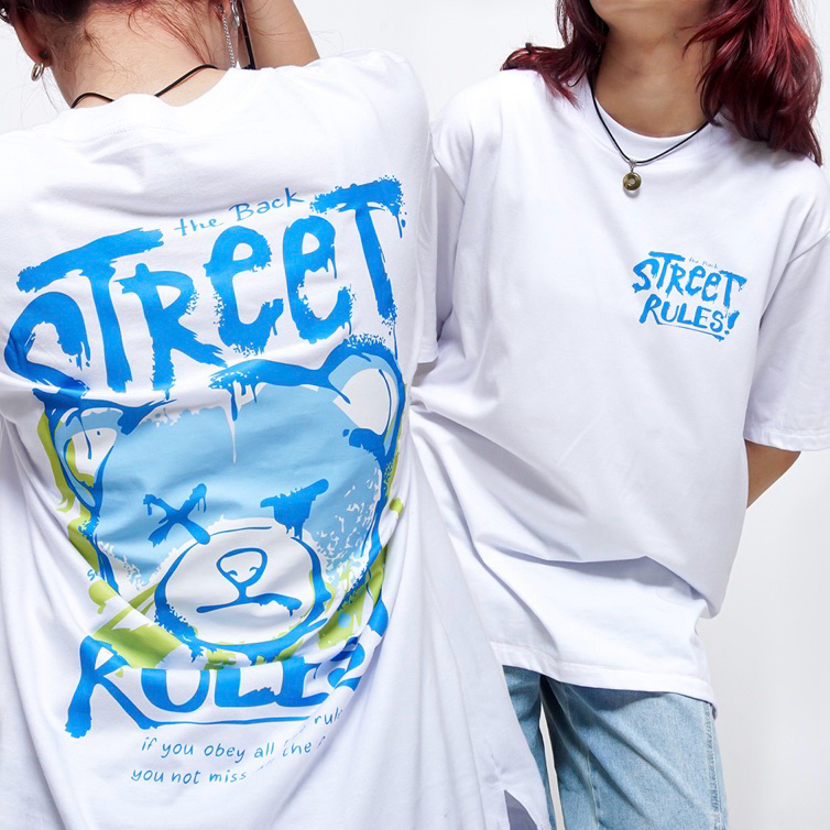 Kaos Oversize | T-SHIRT "BEAR STREET"