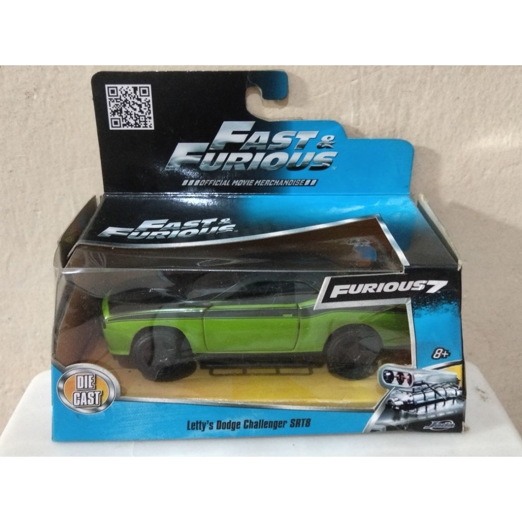 Diecast Jada 1:32 Letty Dodge Challenger SRT8 Fast Furious