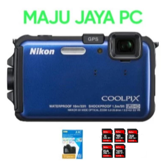 NIKON COOLPIX AW100 DIGITAL CAMERA WATERPROOF