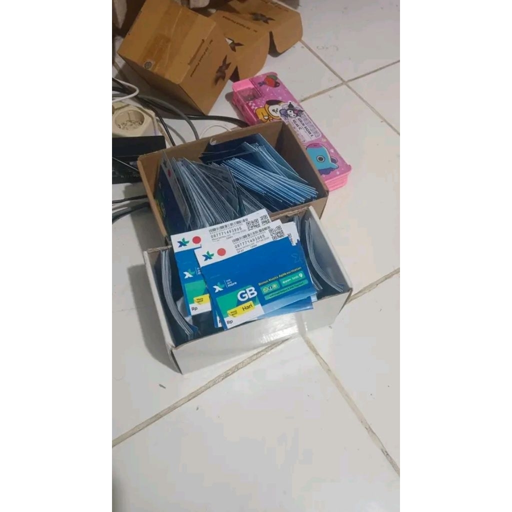 Kartu Perdana bekas Tsel/By.U/XL