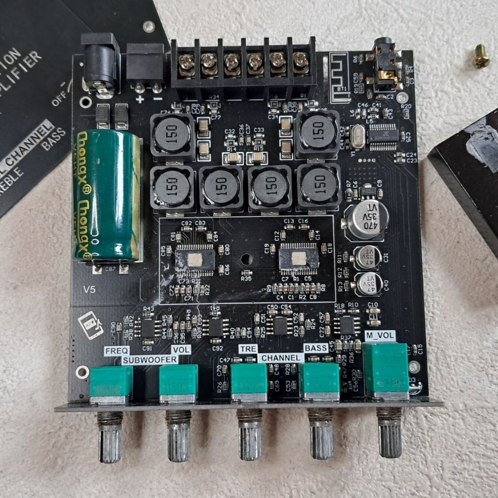 Wuzhi Audio Original ZK-TB21 2.1 Amplifier Class D Bekas Konten YouTube