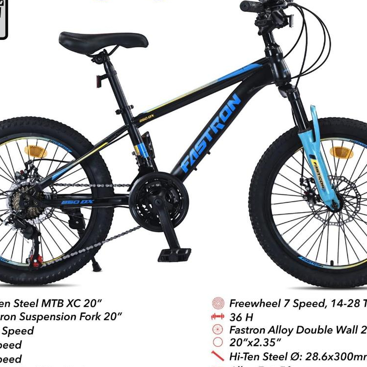 SEPEDA GUNUNG MTB 20 FASTRON 260 DX TERBARU