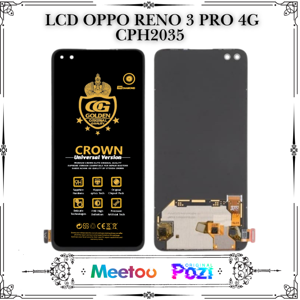 LCD OPPO RENO 3 PRO 4G TOUCHSCREEN FULLSET COMPLETE ORIGINAL