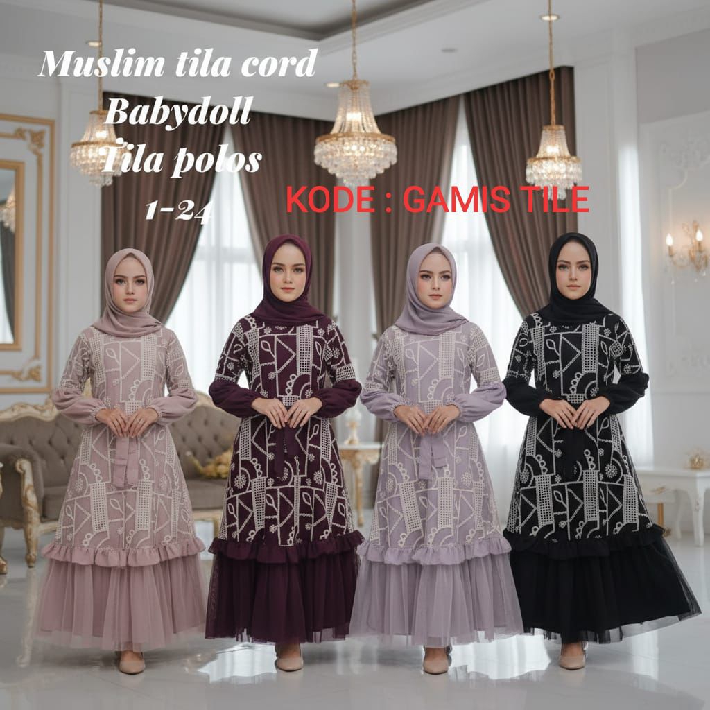 GAMIS ANAK  Sultan  / GAMIS ANAK BRUKAT/ Gamis anak Tile/ Gamis anak PREMIUM / GAMIS USIA 3-12 Tahun