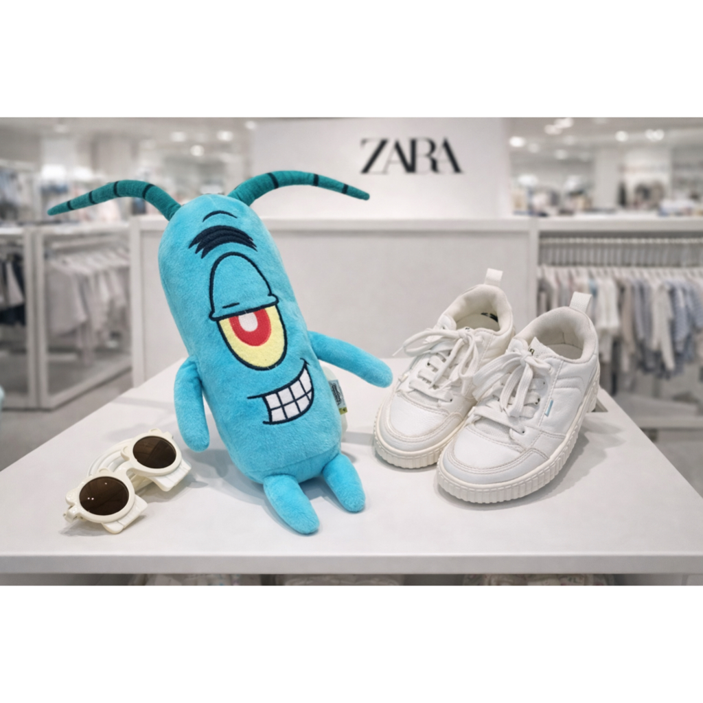 sepatu zara kids set