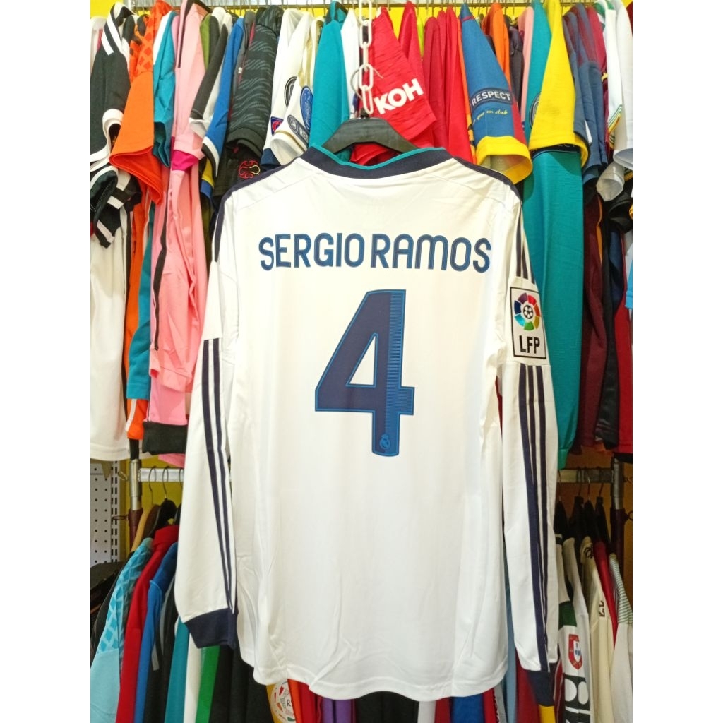 JERSEY BOLA RETRO GO MADRID SERGIO RAMOS