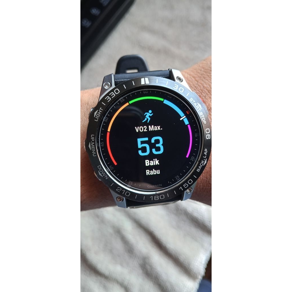 Jam Tangan Garmin epix (Gen 2) - Smartwatch GPS dengan Layar AMOLED 1.4 Inci, Baterai Hingga 31 Hari, dan Fitur Kesehatan Lengkap