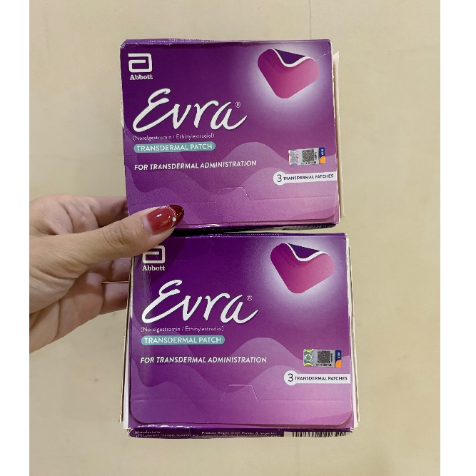 EVRA KB PATCH ORIGINAL ISI 3PCS