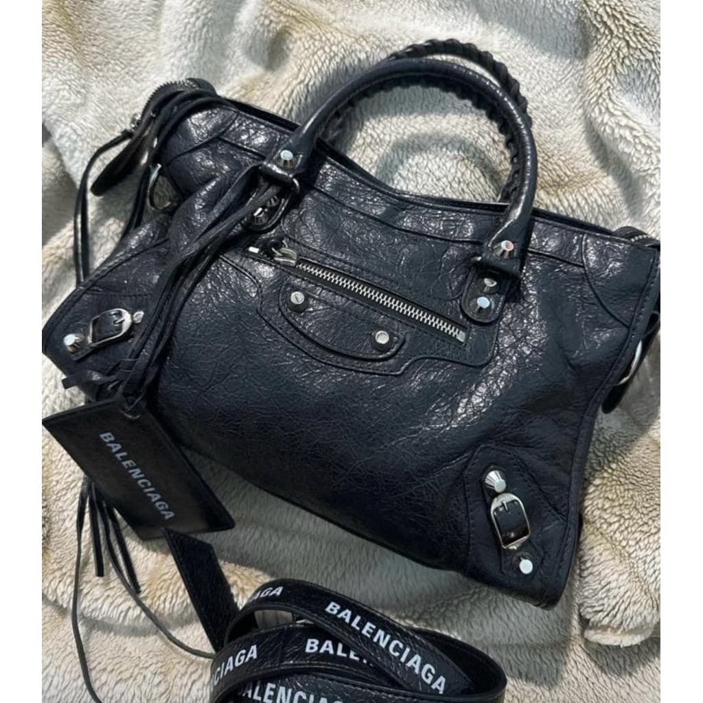 balenciaga city small with logo shw 2020 AUTHENTIC