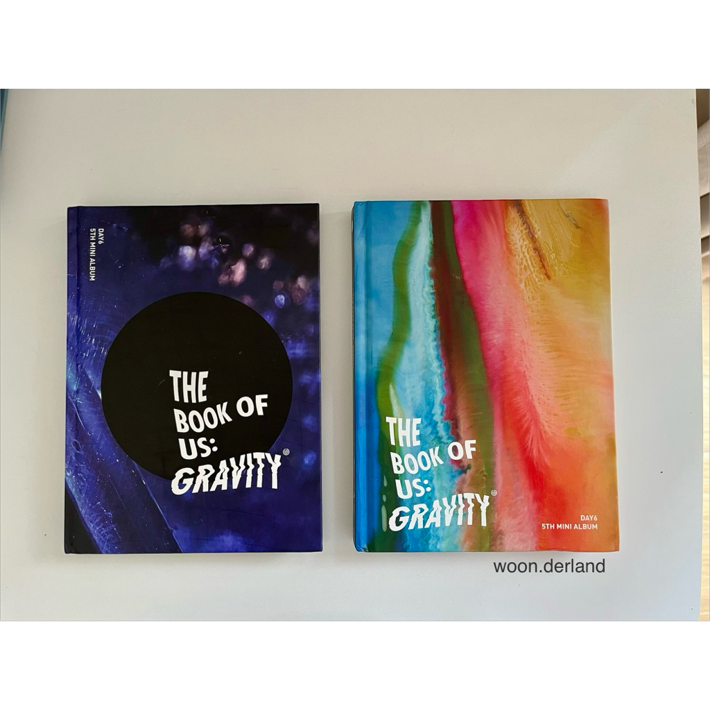 READY Day6 Album Only The Book Of Us Gravity