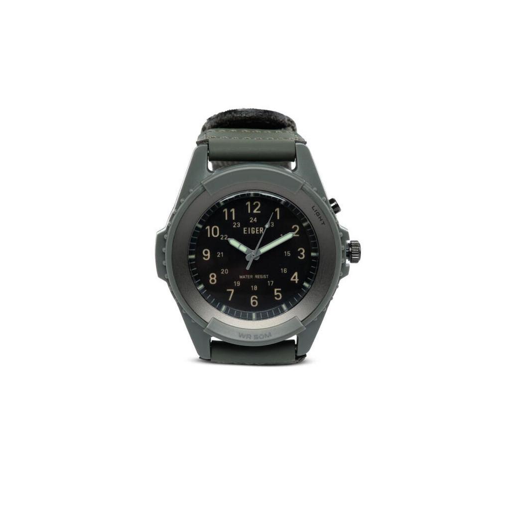 Eiger Barra Backlight Analog Watch Jam Tangan Fashion Pria