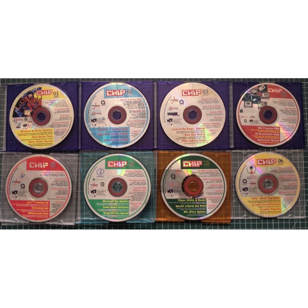 Bundle CD Majalah CHIP Tahun 2002