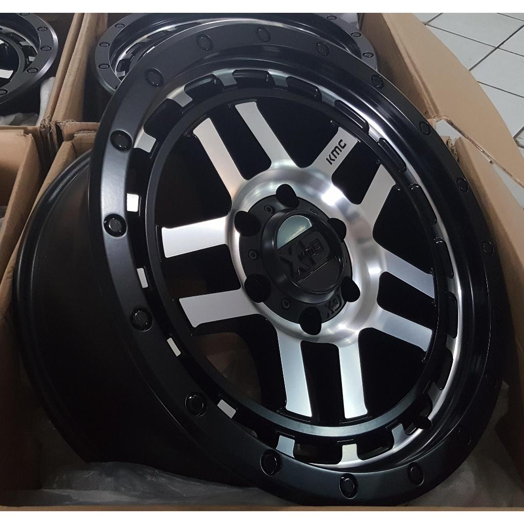 Velg Mobil  R18 6x139.7 XD-140 Series Black Fc Machine 6 Fortuner