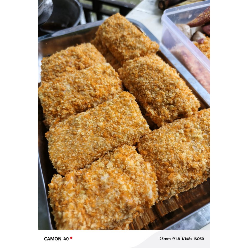 Bakso keju sambel taichan