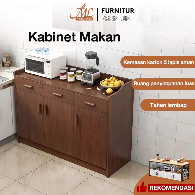 Lemari Dapur Minimalis / Kabinet Dapur / Rak Serbaguna / Lemari Piring / Lemari Multifungsi