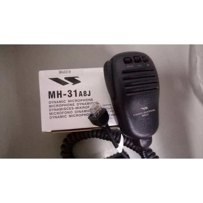MIKE YAESU MH31A8J # MIKE RADIO HF YAESU SYSTEM 600,FT450, FT857,FT897