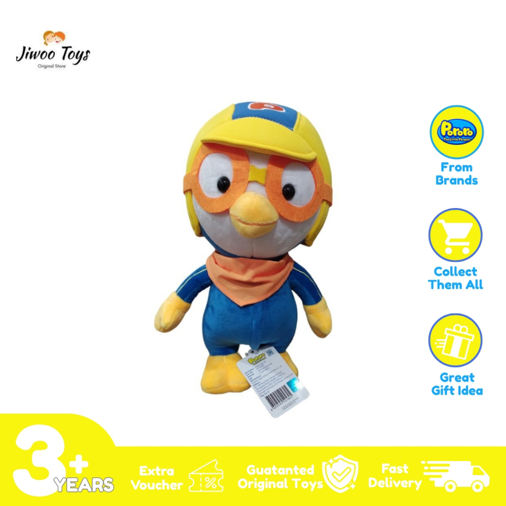 Boneka Pororo Original Plush Toy Karakter Penguin PRX-123001