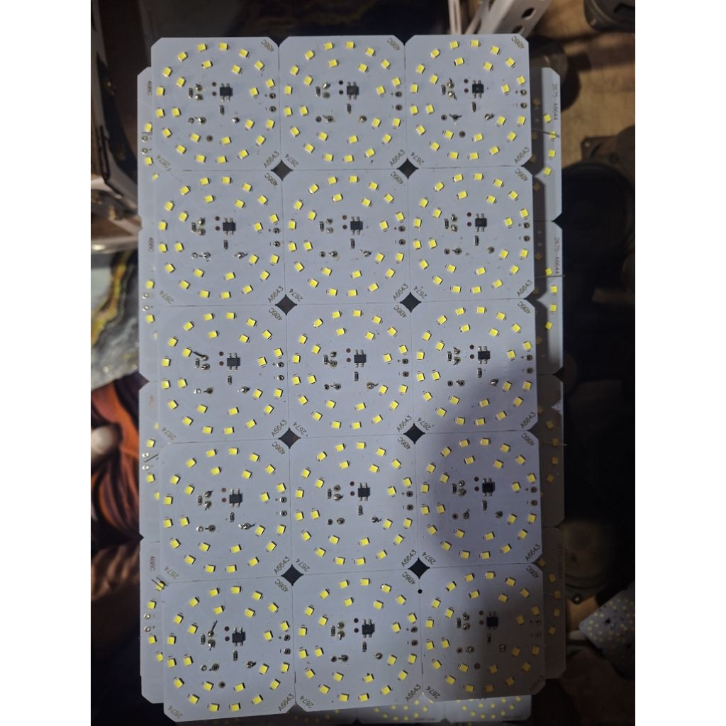 Paket Pcb Lampu led 18 w isi 12 pcs