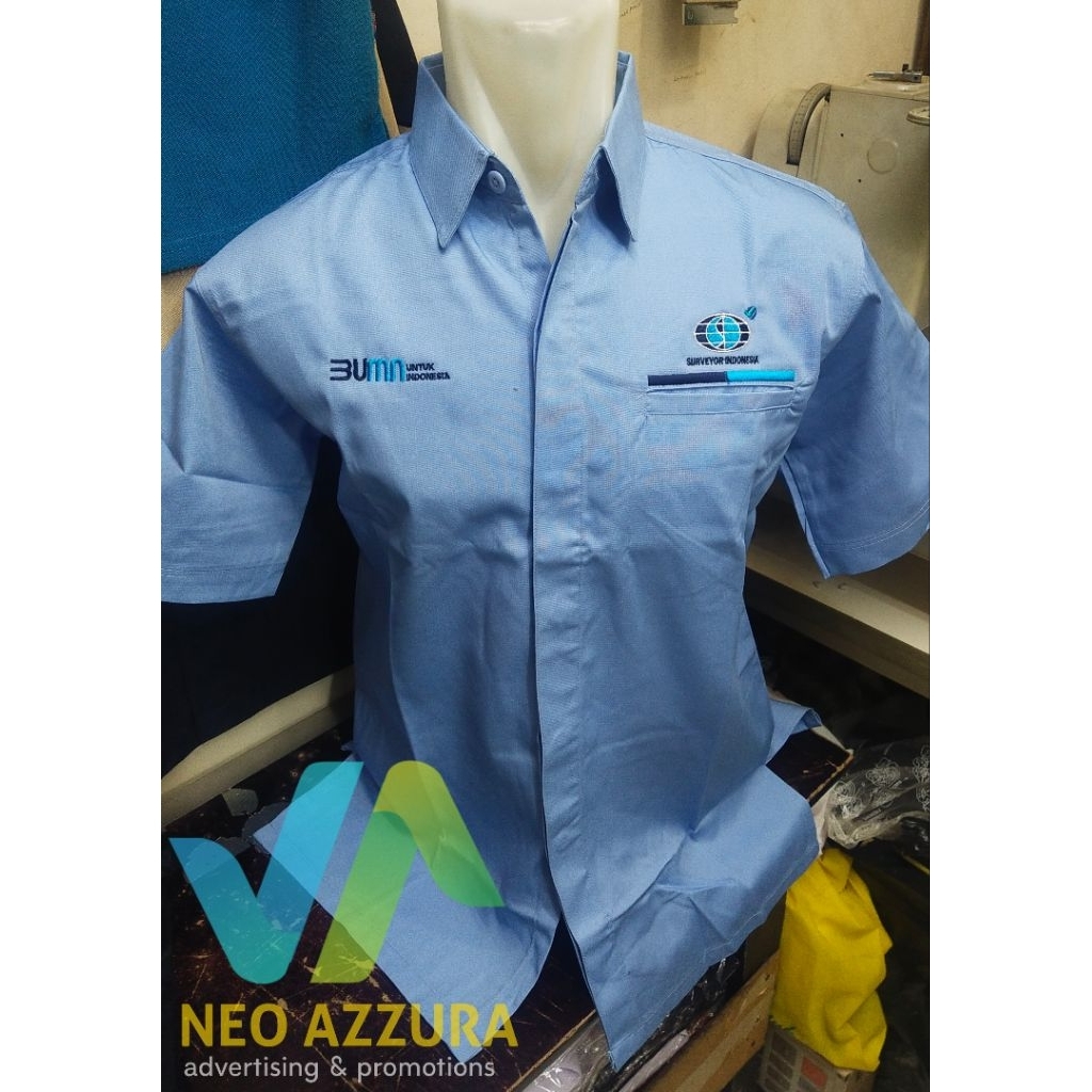 kemeja Bumn Surveyor Indonesia Seragam kerja Surveyor Indonesia