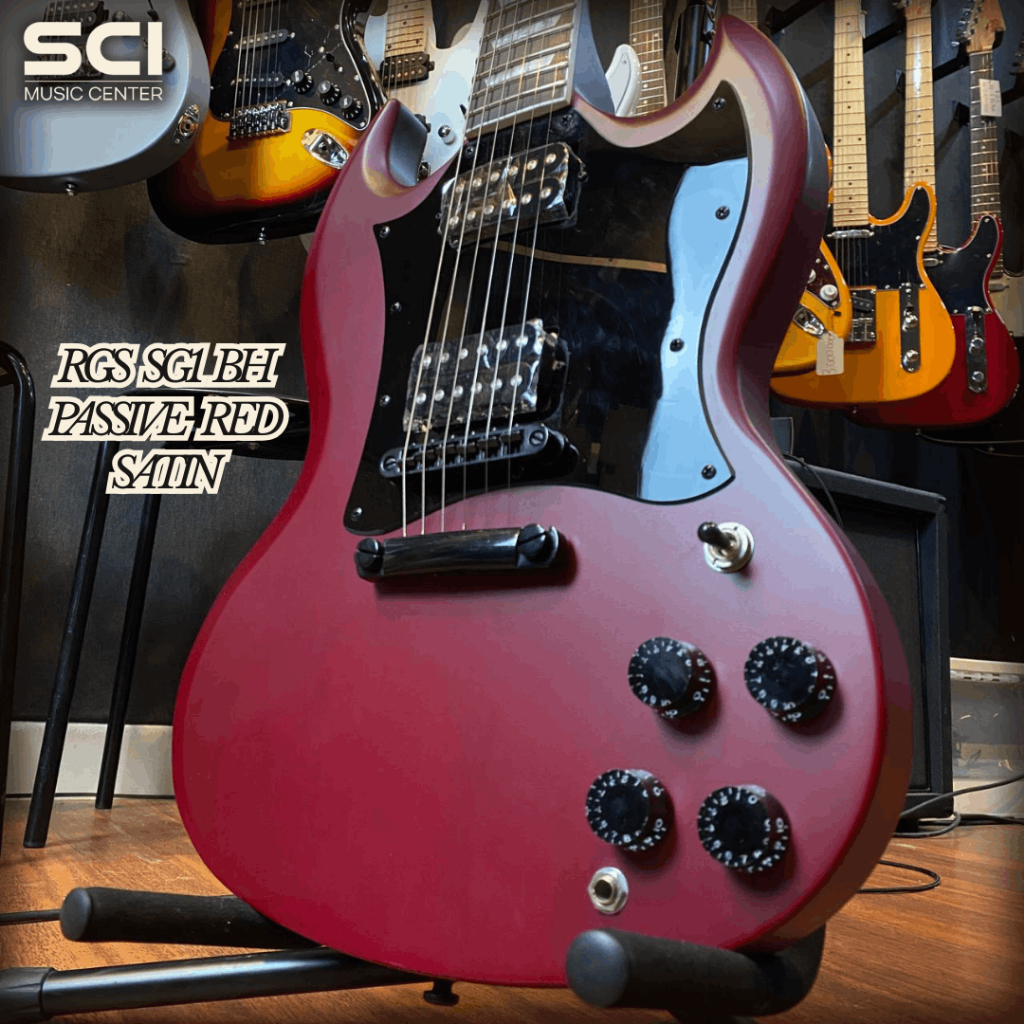 RGS SG BH1 PASSIVE RED SATIN
