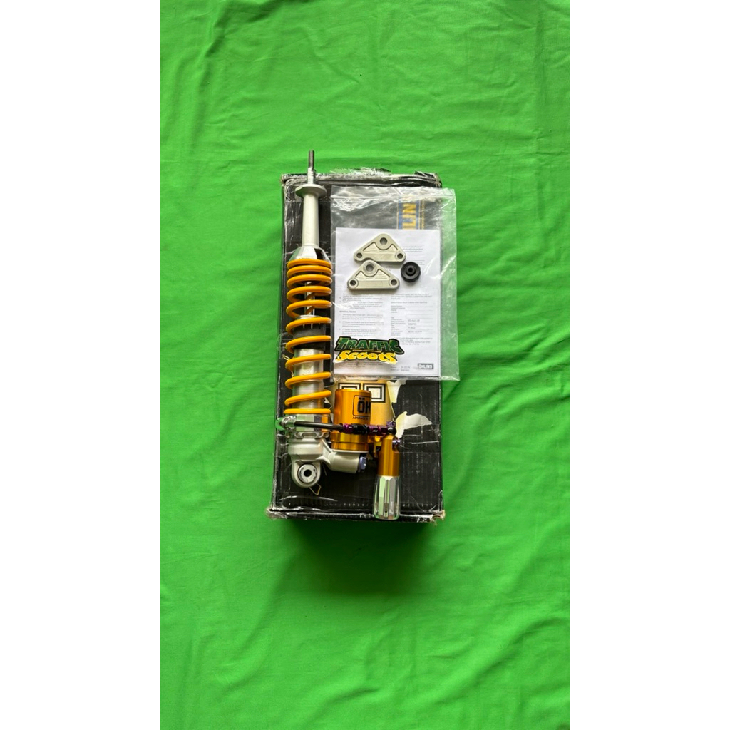 ohlins vespa matic p802 rear preload, fitting hyb, pnp sprint,primavera