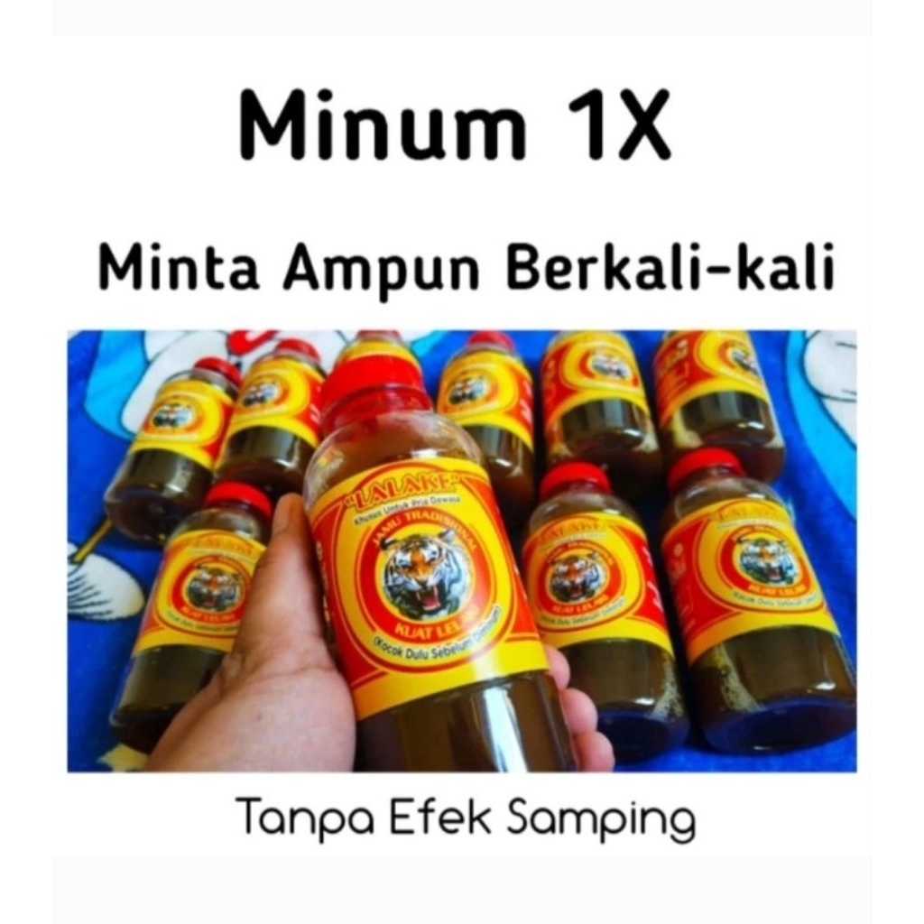 Jamu Kuat Lelaki Tahan Lama | Jamu  Kuat Pria Dewasa Asli Madura | Jamu Kuat Cap Lalake' | Obat Kuat