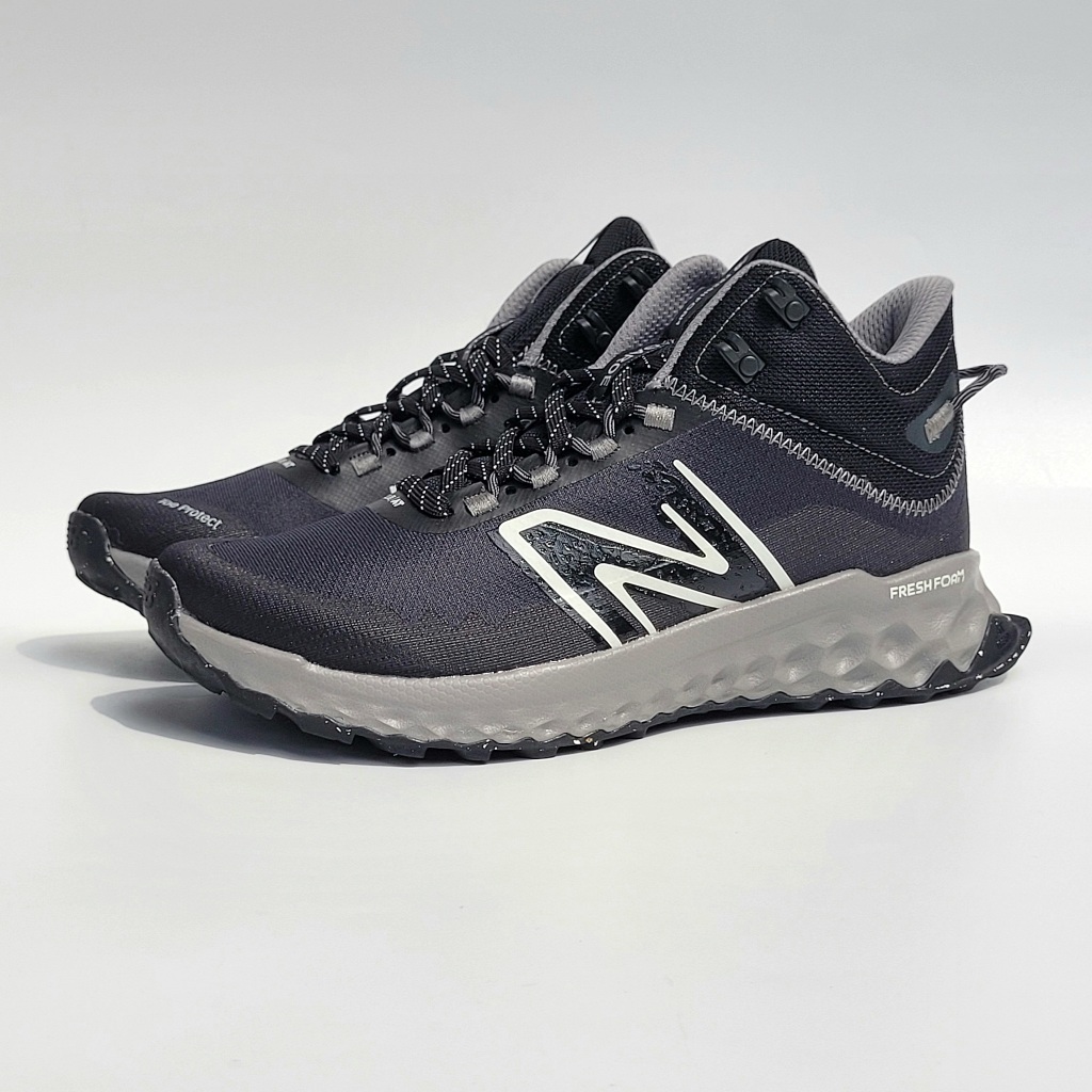 New Balance NB Fresh Foam Garoe Original Black Hitam Sepatu Outdoor Gunung Trail Running Hiking Pria
