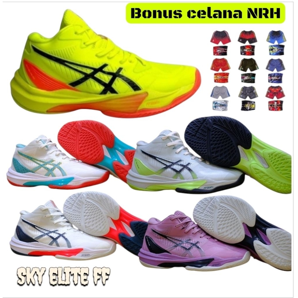SEPATU VOLI SKY ELITE FF SUPER PREMIUM VOLI SEPATU OLAHRAGA VOLI BADMINTON JOGGING SKY ELITE FF SUPE