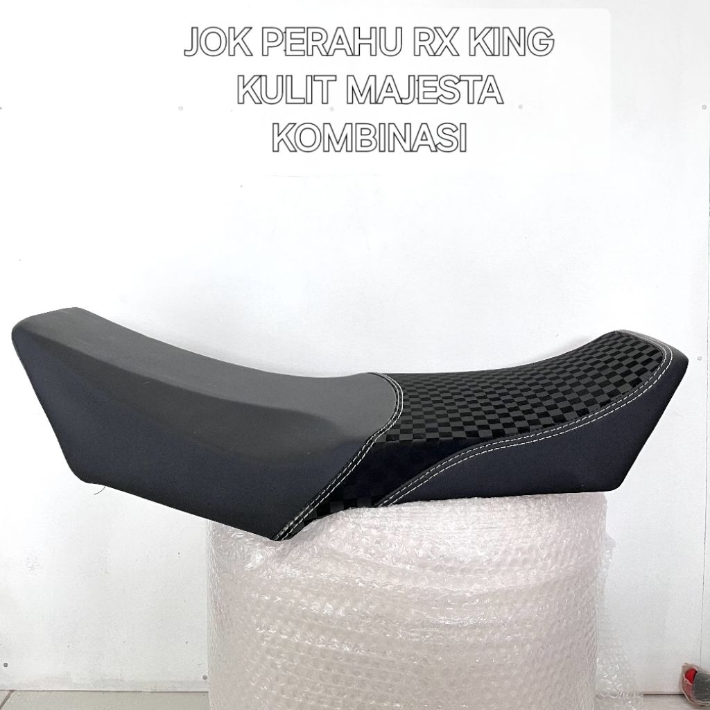 JOK PERAHU RXKING RX KING KULIT MAJESTA KOMBINASI BAHAN PREMIUM
