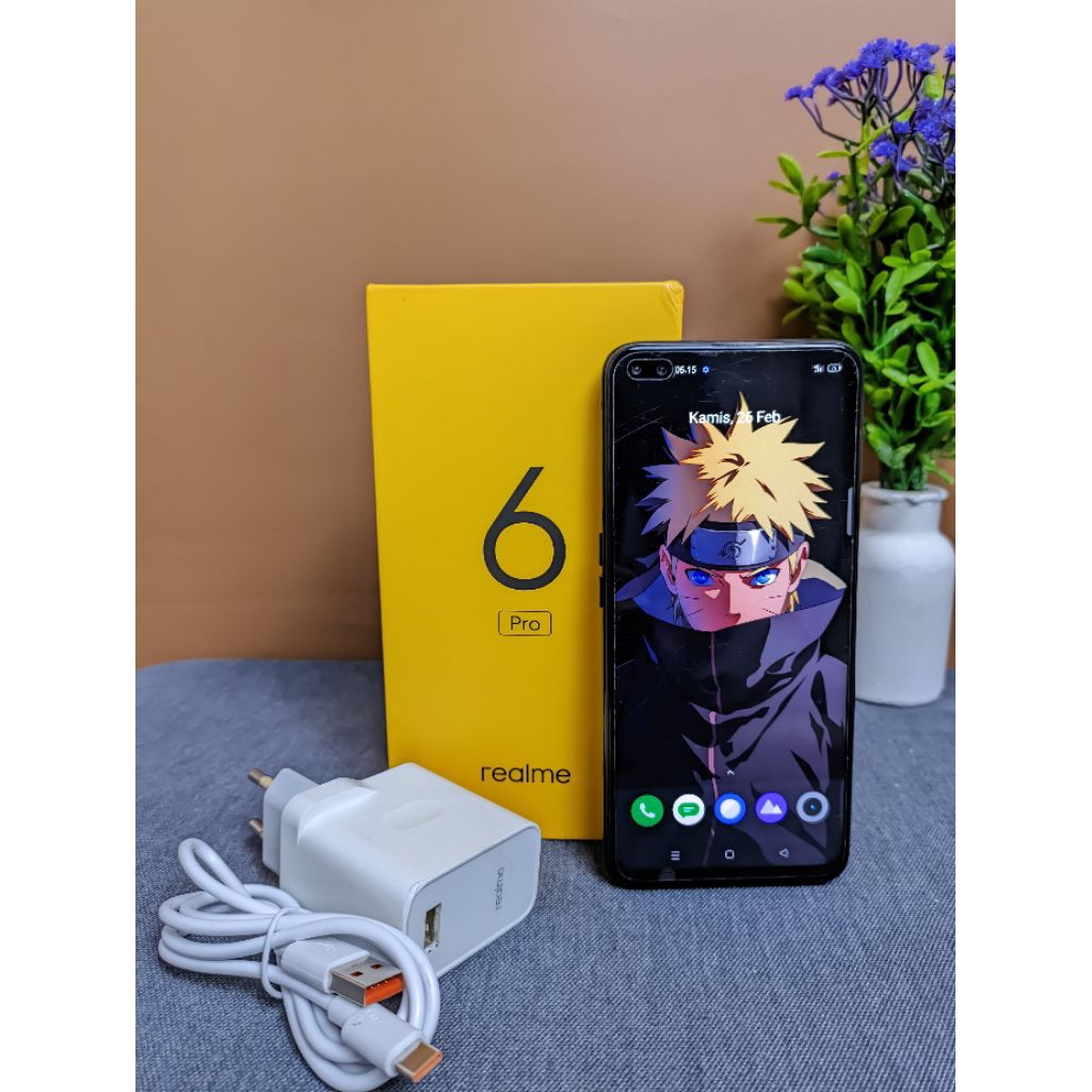Realme 6 pro Ram 8/128 Hp Flaghship Fullset