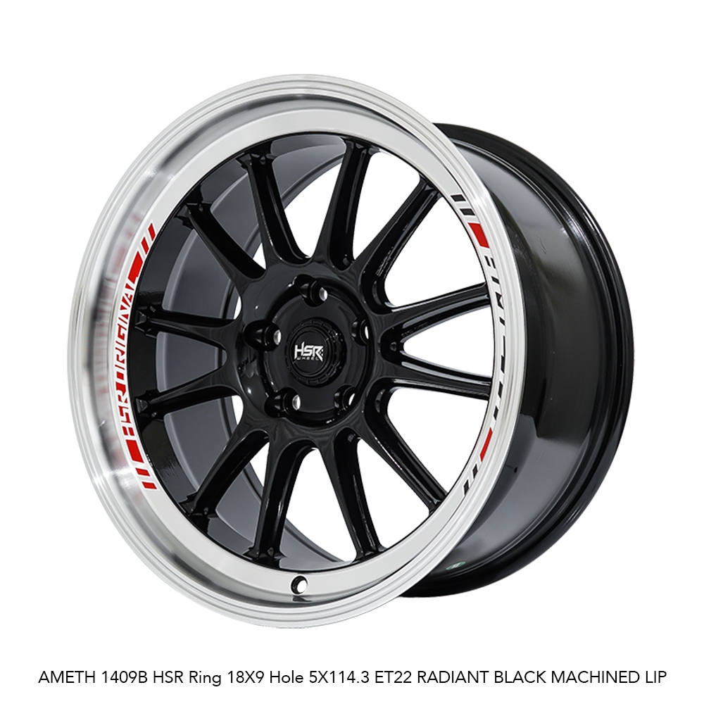 HSR Velg Mobil Ameth R18 PCD 5X114 BMF 4 PCS VELG