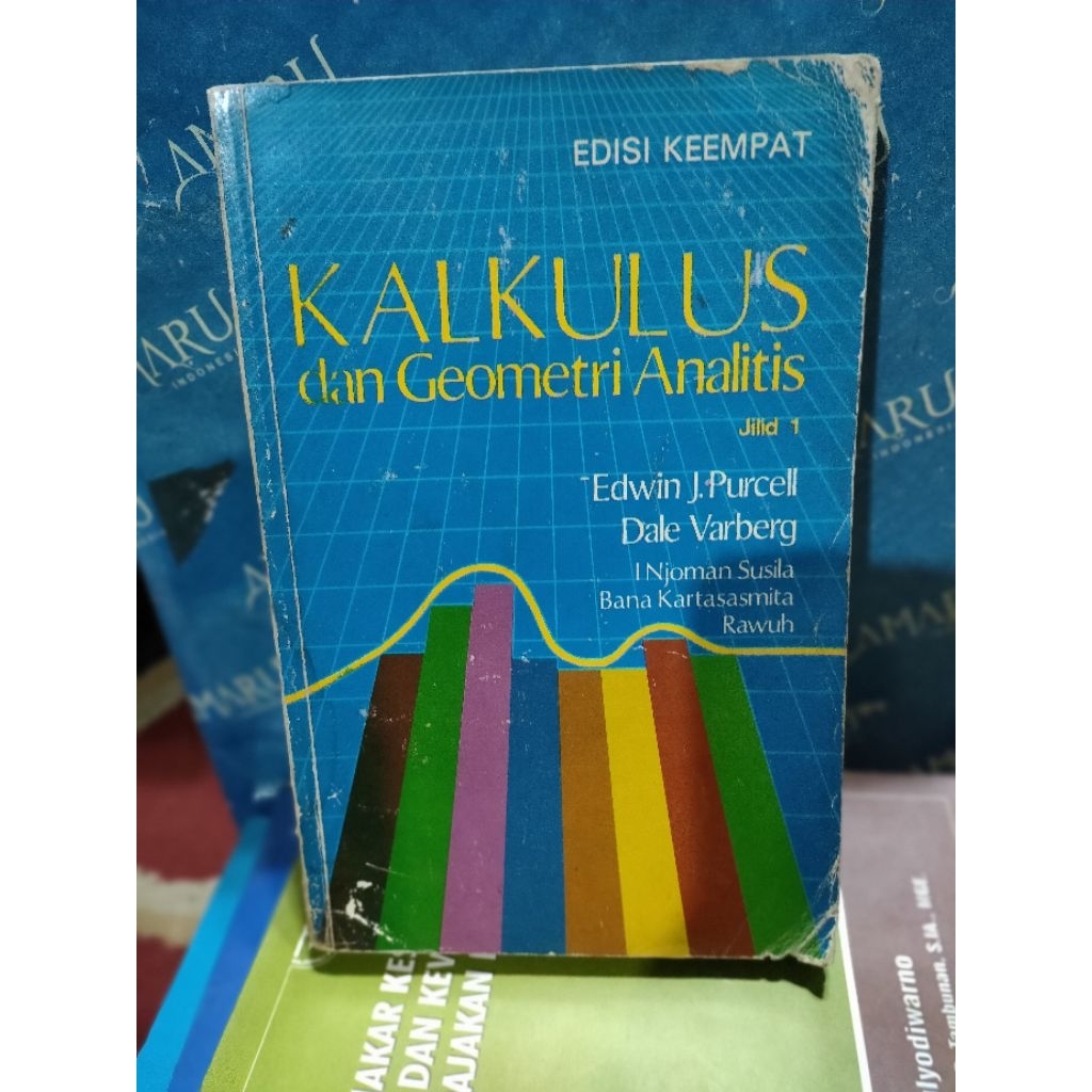 ORIGINAL BUKU BEKAS KALKULUS DAN GEOMETRI ANALITIS JILID 1 EDISI 4 EDWIN J PURCELL
