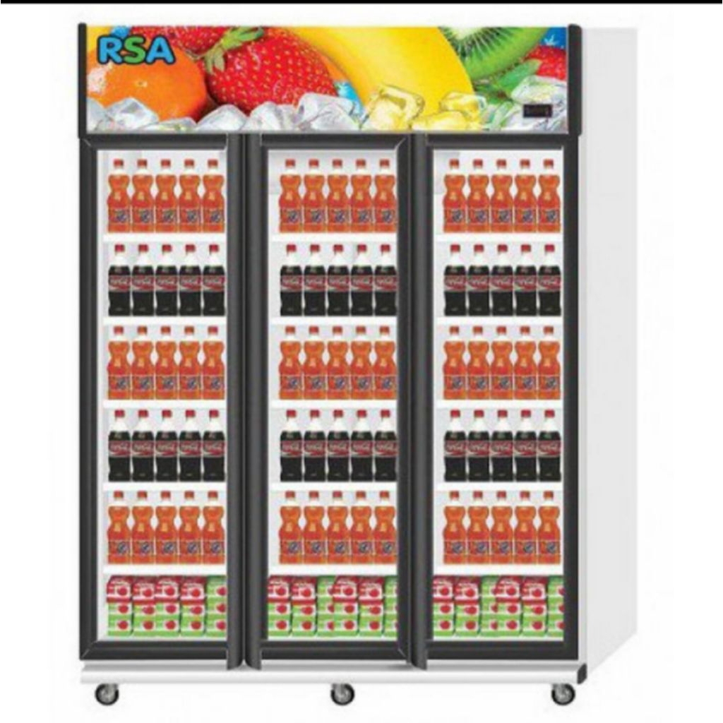 RSA SHOWCASE 2 PINTU DISPLAY COOLER RSA OPAL JADE AMETHYST