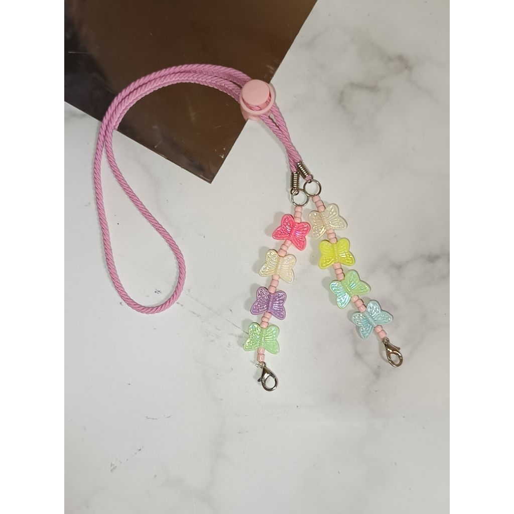 strap masker manik / tali masker manik / strap masker / konekter masker mutiara