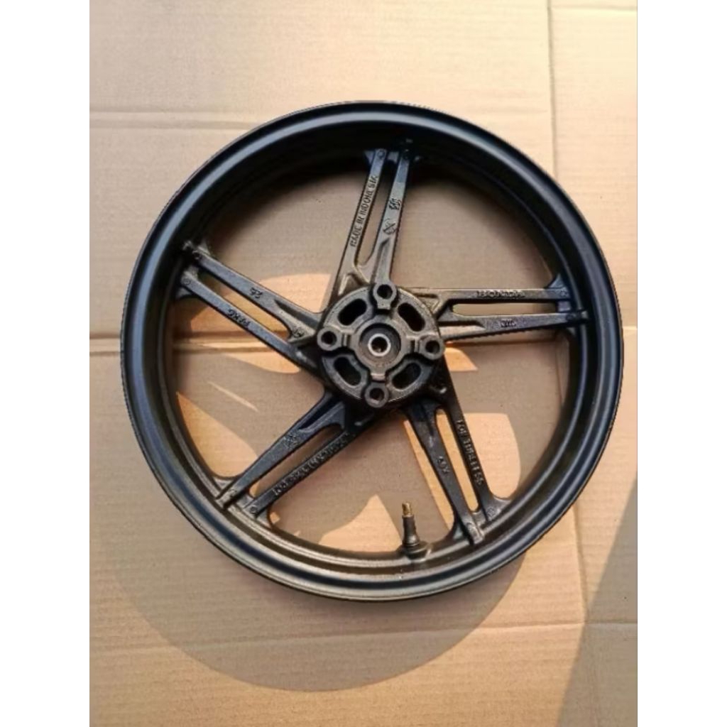 VELG DEPAN RING 14 HONDA BEAT ECO ESPI ORIGINAL AHM