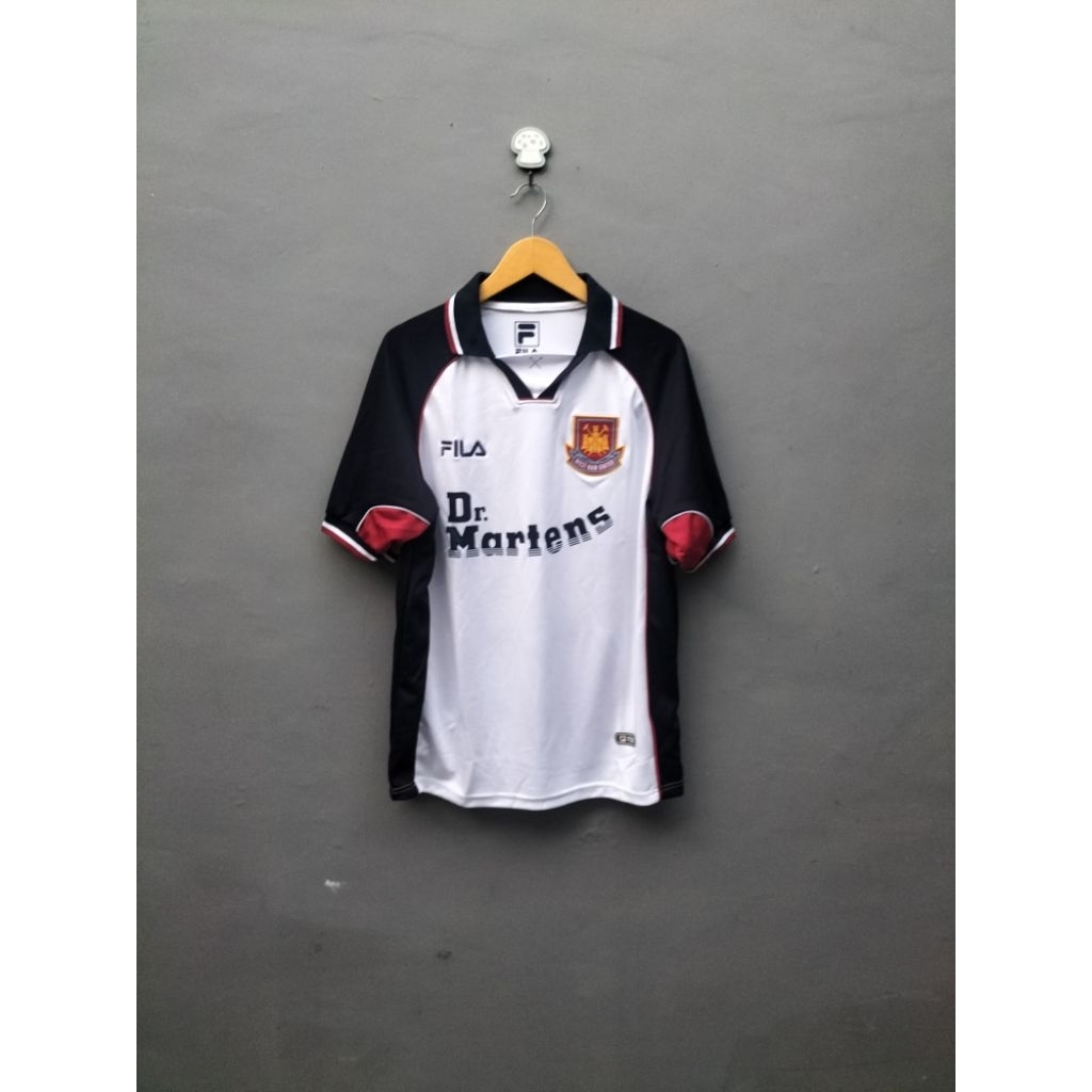 JERSEY WEST HAM AWAY RETRO MUSIM 1999/2000 GRADE ORI