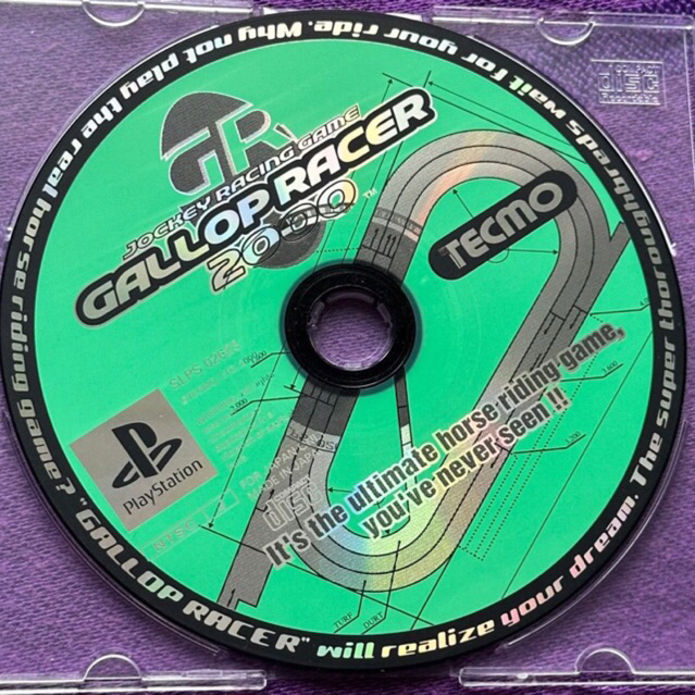 kaset ps1 ori japan gallop racer 2000