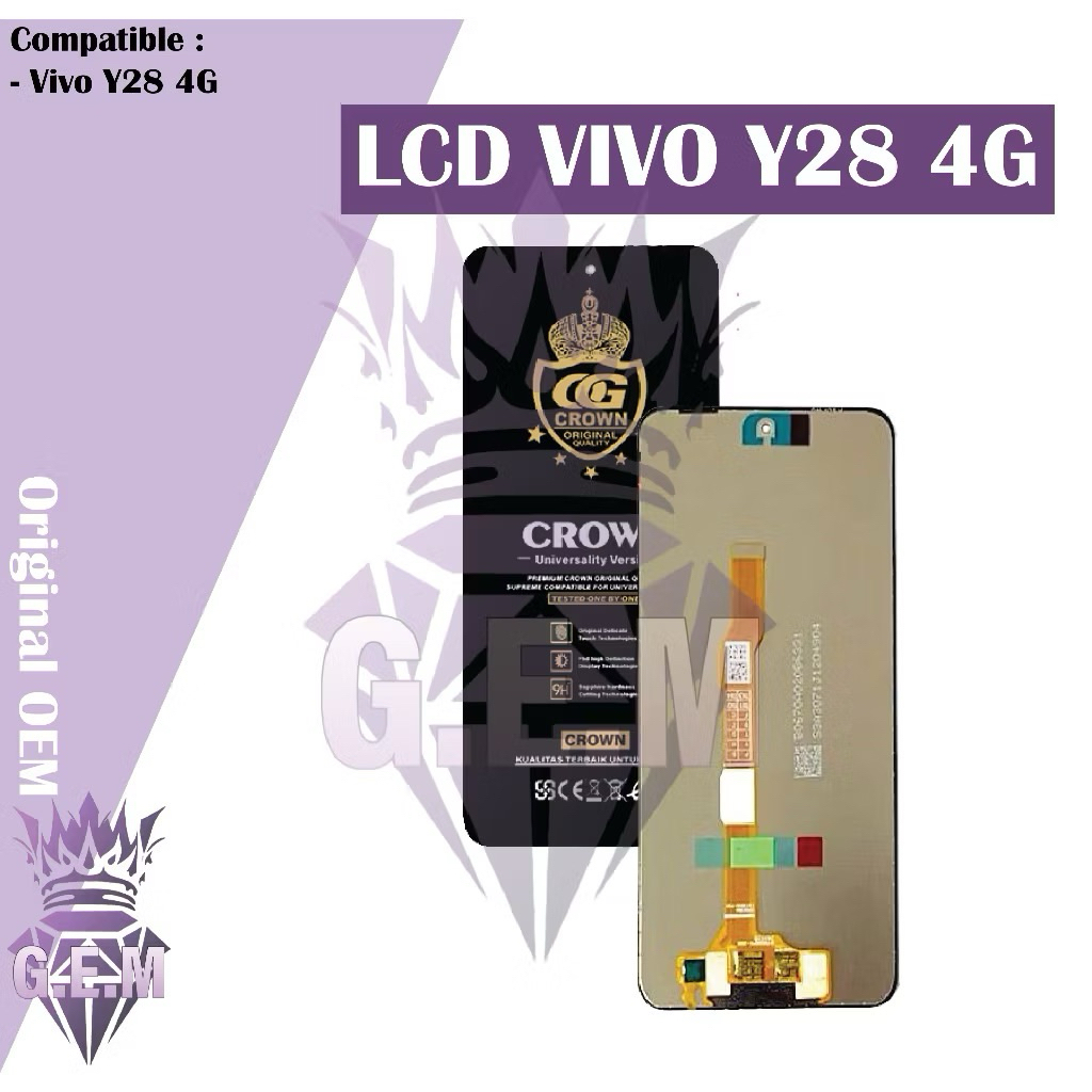 LCD VIVO Y28 4G FULLSET TOUCHSCREEN / LAYAR VIVO Y28 4G OIRIGINAL