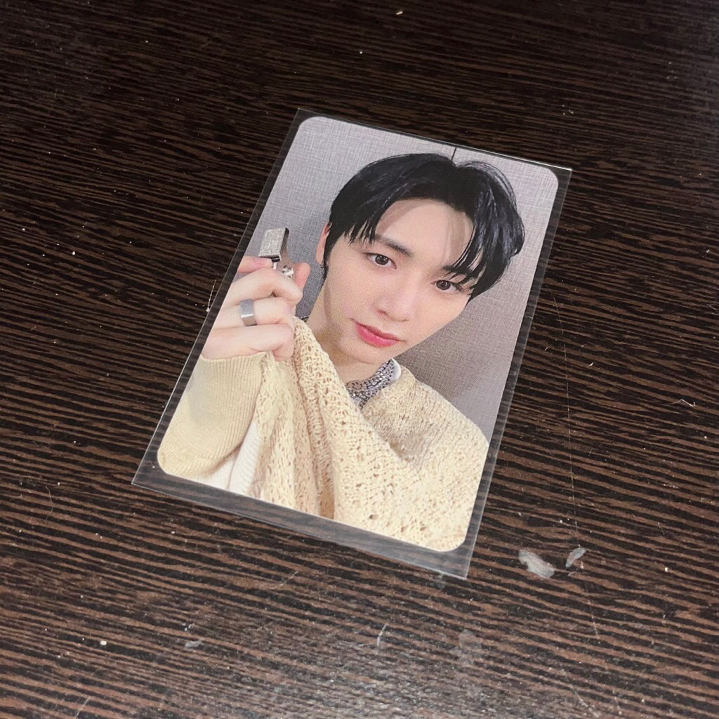 PHOTOCARD TAESAN SHOPEE WHO POB BENEFIT BOYNEXTDOOR PC TAESAN WHO SHOPEE POB BONEDO