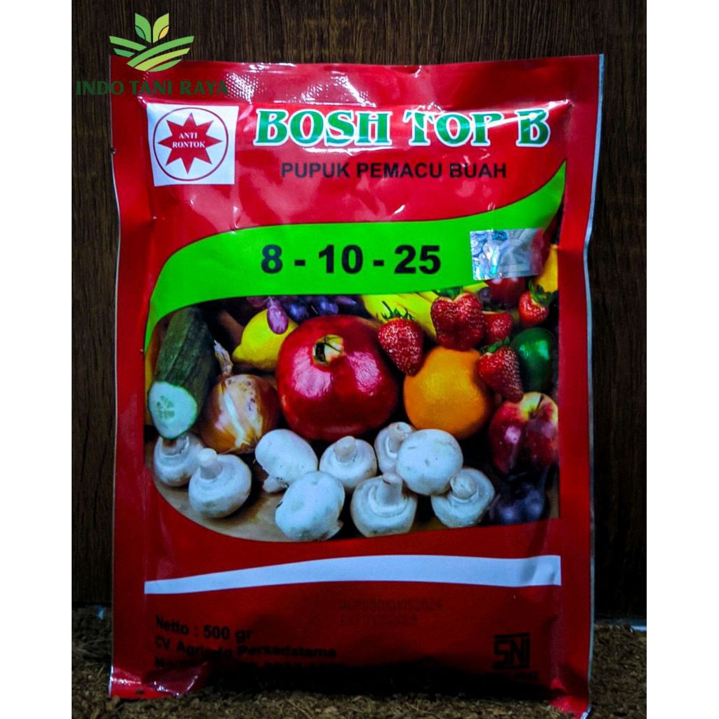 BOSH TOP B 8-10-25 500 GR (PUPUK)