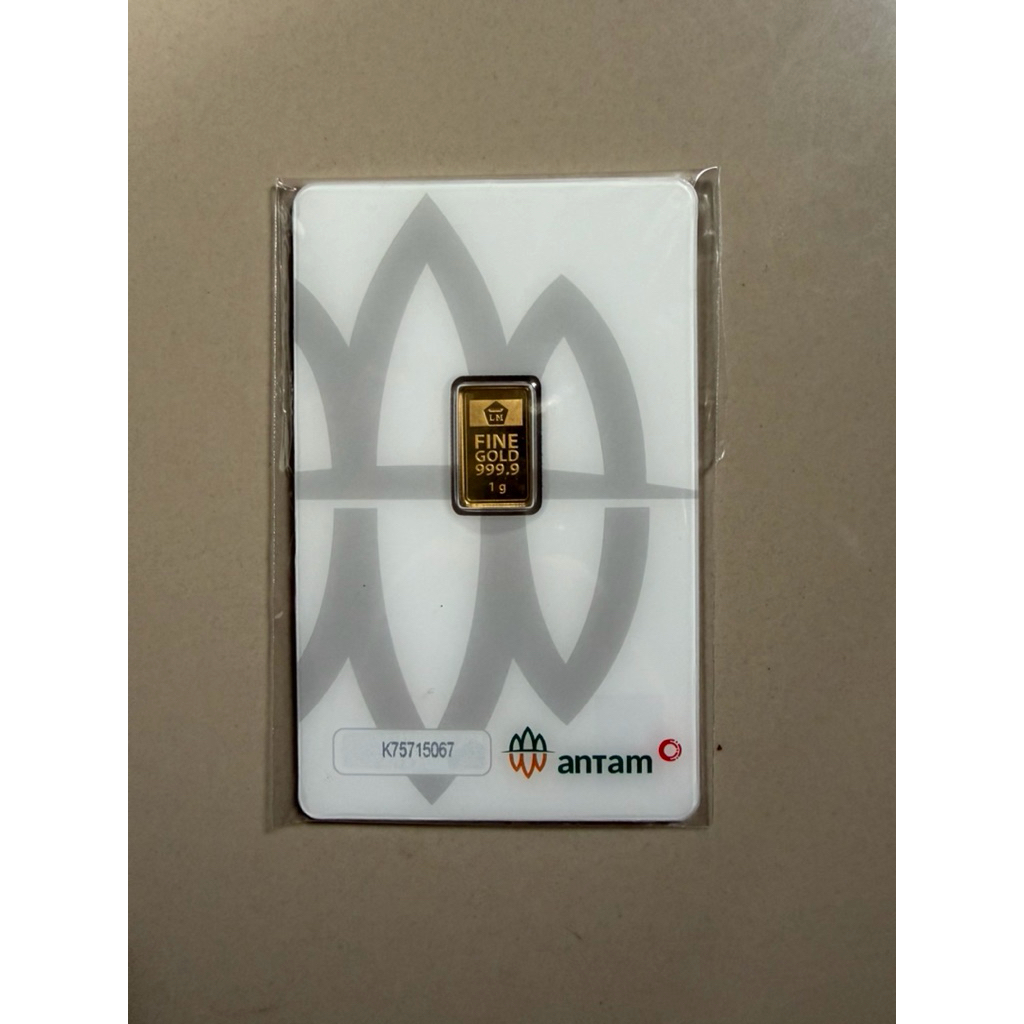 Logam Mulia Emas Antam Batangan 1 Gram 2026