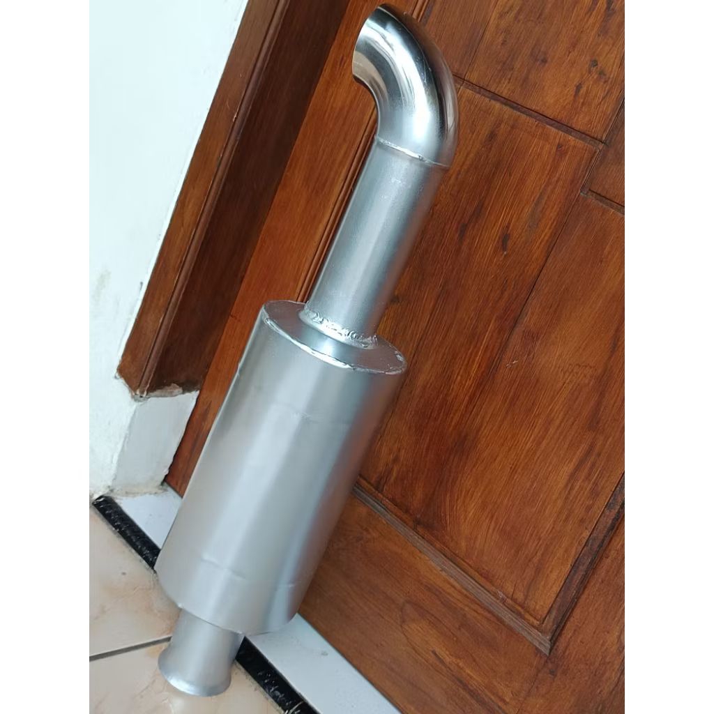 KNALPOT CUNG 3SUARA TRUK model bulat