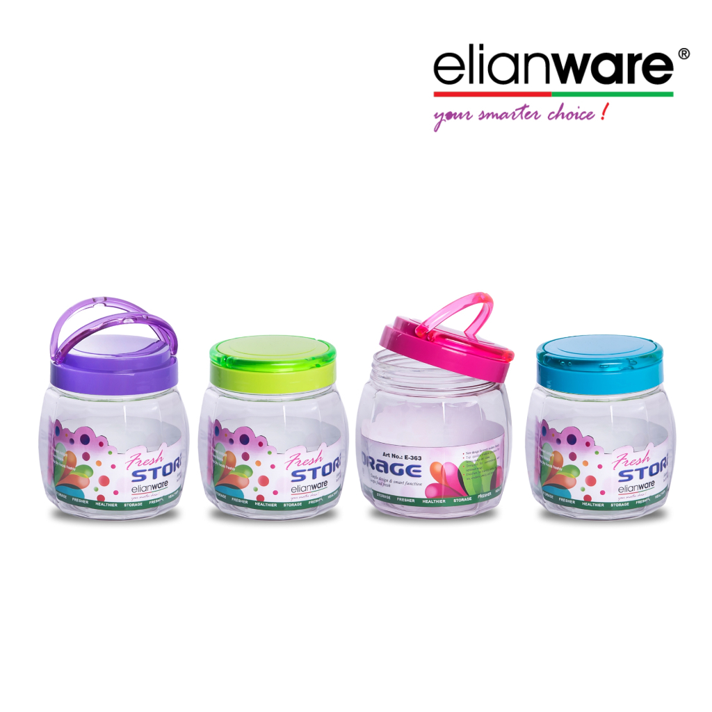 Elianware Toples Natal / Imlek / Lebaran Idul Fitri Canister 1000ML & 1200ML Candy Tray, Organiser B