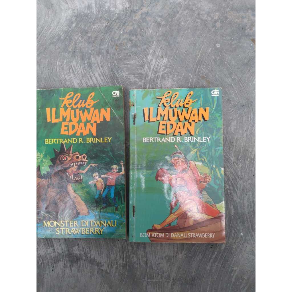 GRAMEDIA Novel Preloved Detektif Remaja Klub Ilmuwan Edan Terbitan 80-90an